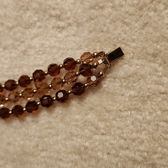 NWT beautifully handcrafted custom bracelet with Swarovski Crystals - Picture 5 of 5